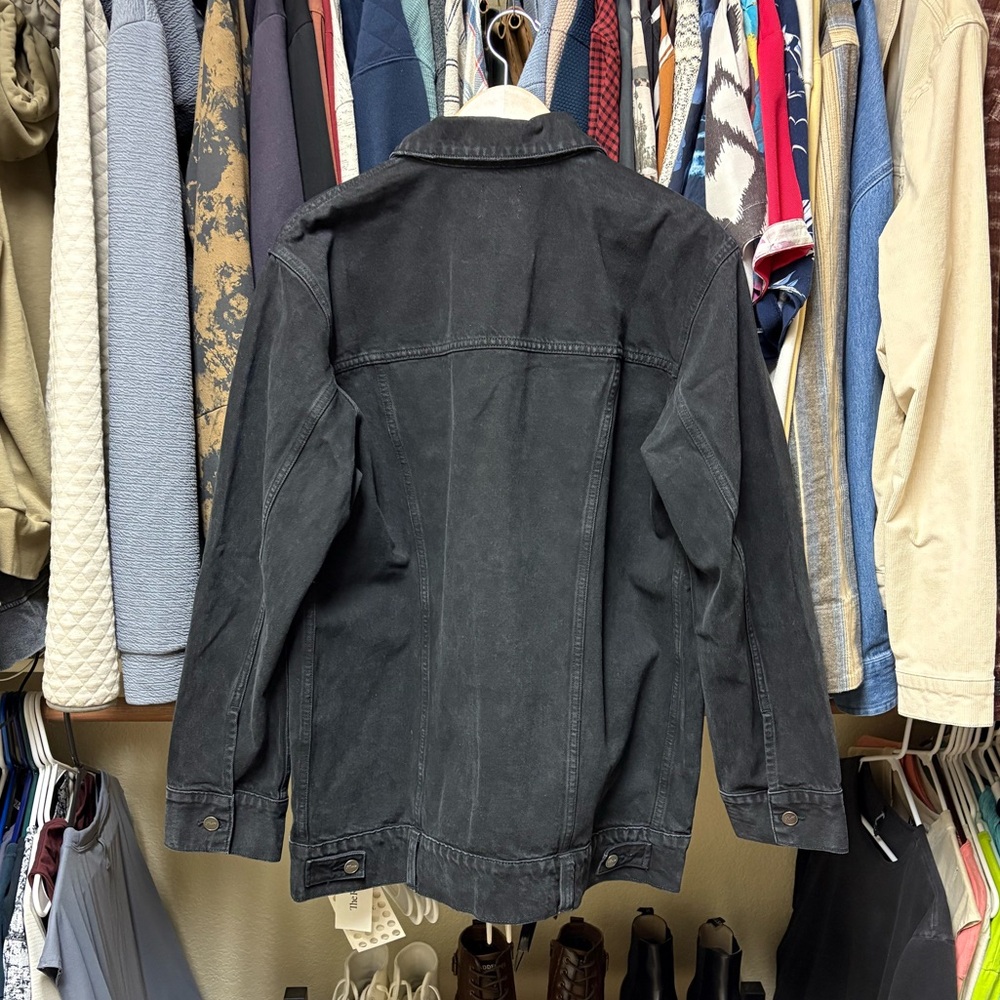 KHAITE Ross black denim jacket - Picture 13 of 14